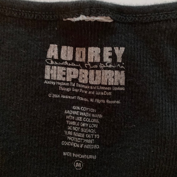 Aubrey Hepburn Tank Top. Sz. M - Picture 2 of 3